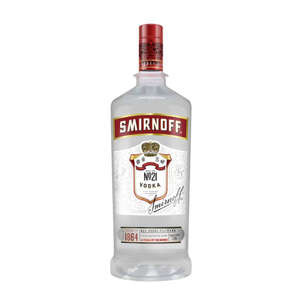 Vodka Smirnoff Garrafa 1,75L