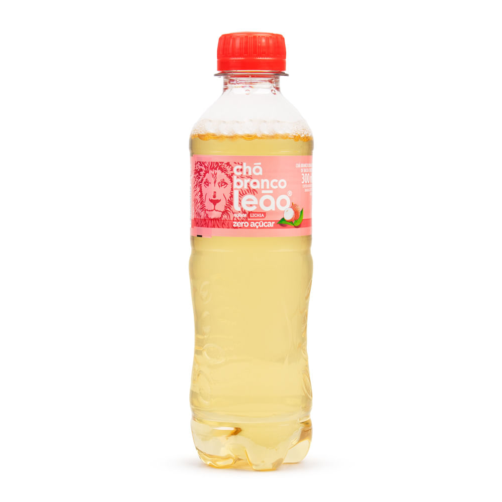 Chá Branco Lichia Zero Leão 300ml
