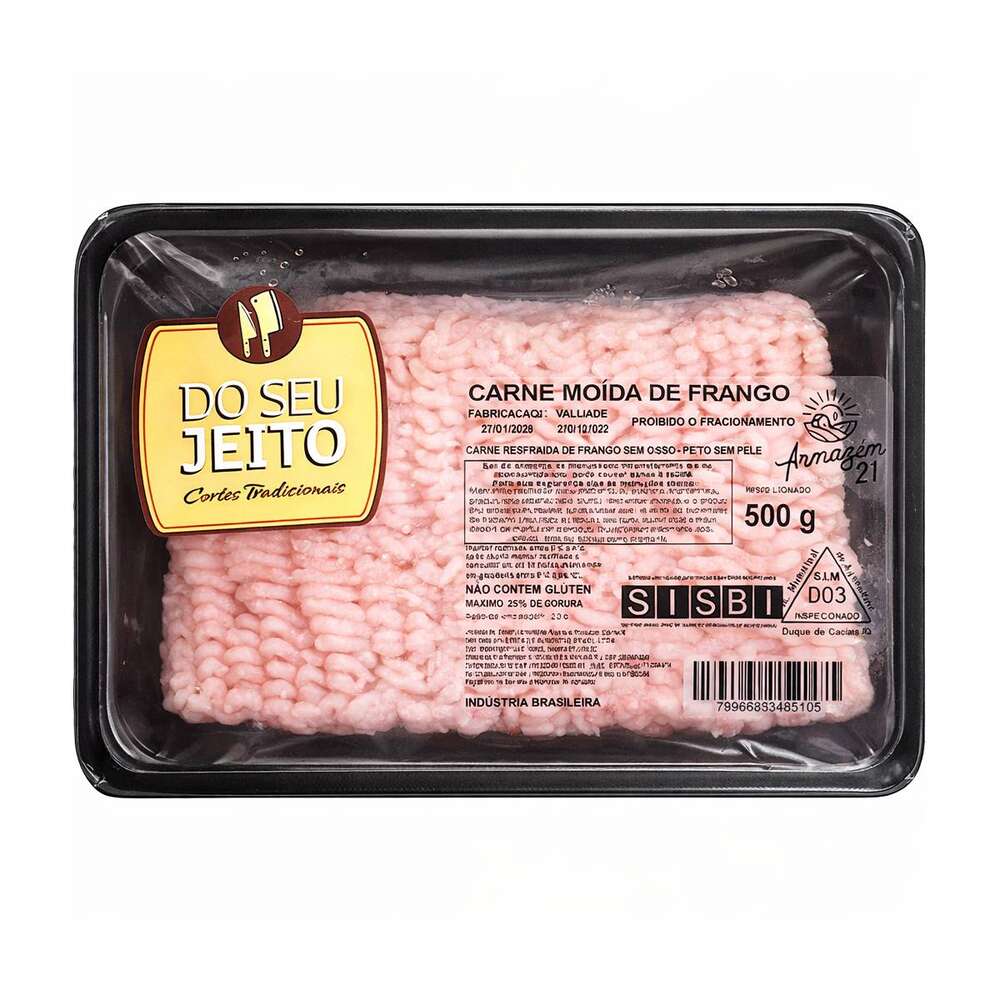 Carne Moída de Frango Do Seu Jeito 500g