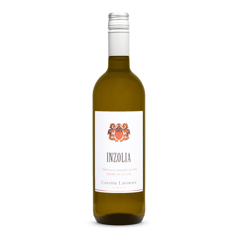 Vinho Branco Italiano Terre Siciliane Inzolia 750ml