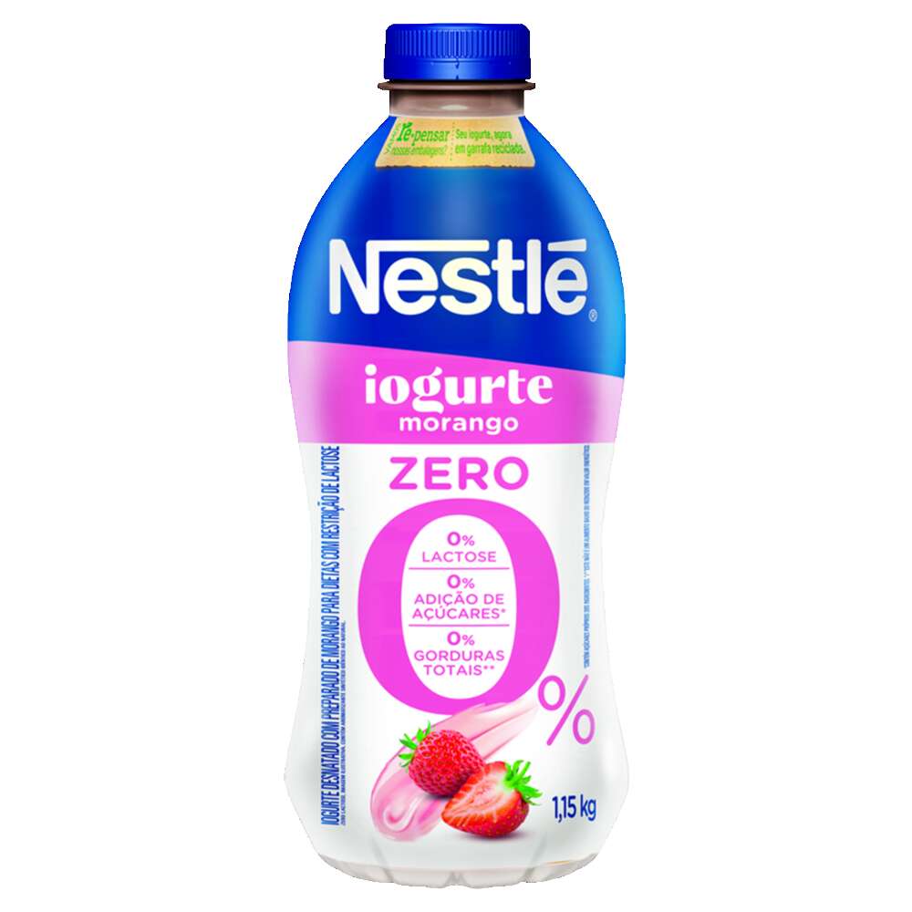 Iogurte Nestlé Morango Zero Lactose 1,150g