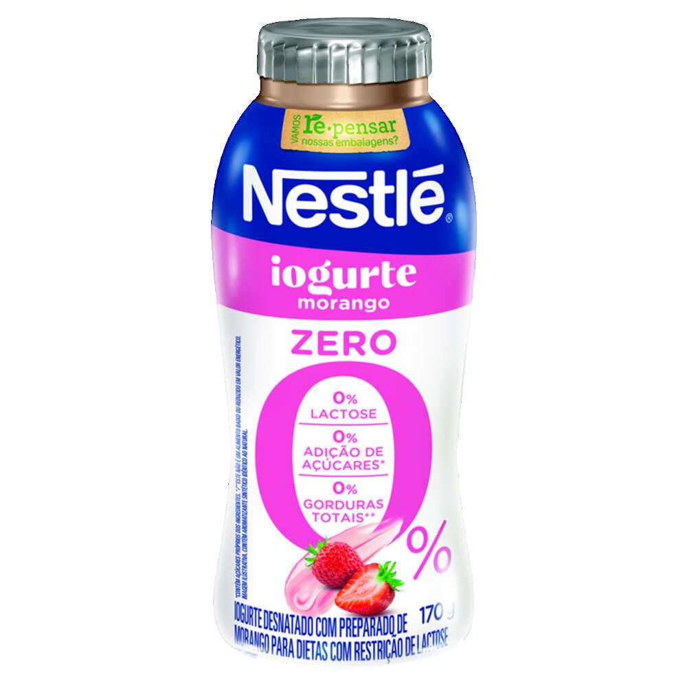 Iogurte Nestlé Morango Zero Lactose 170g