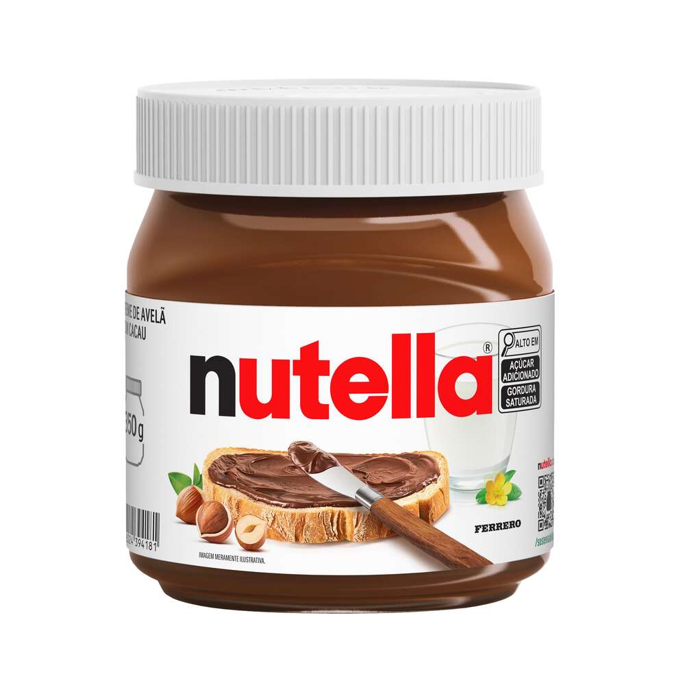 Nutella Creme de Avelã Unidade 350g