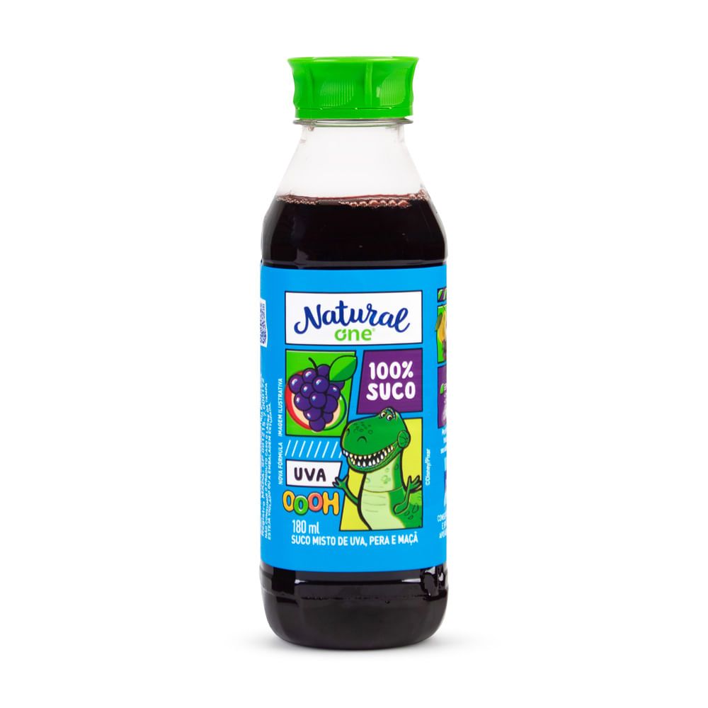 Suco Natural One Uva e Maçã 180ml