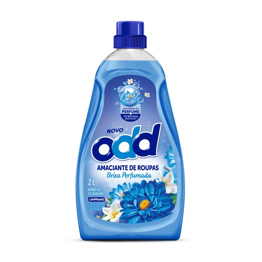 Amaciante para Roupas ODD Brisa Perfumada Azul 2L