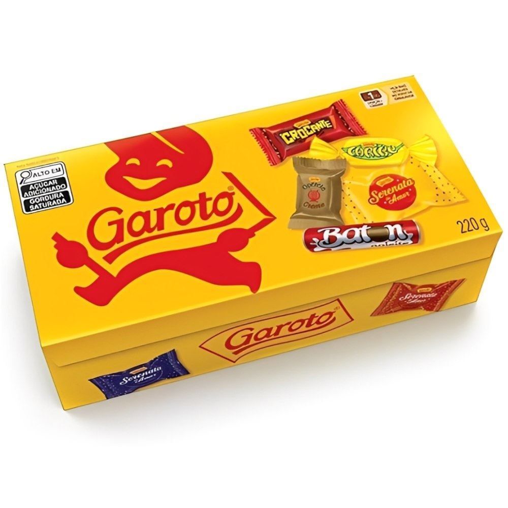 Caixa de Bombom Garoto Sortidos 220g