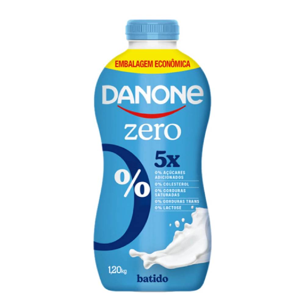 Iogurte Líquido Danone Batido Zero Garrafa 1,2kg