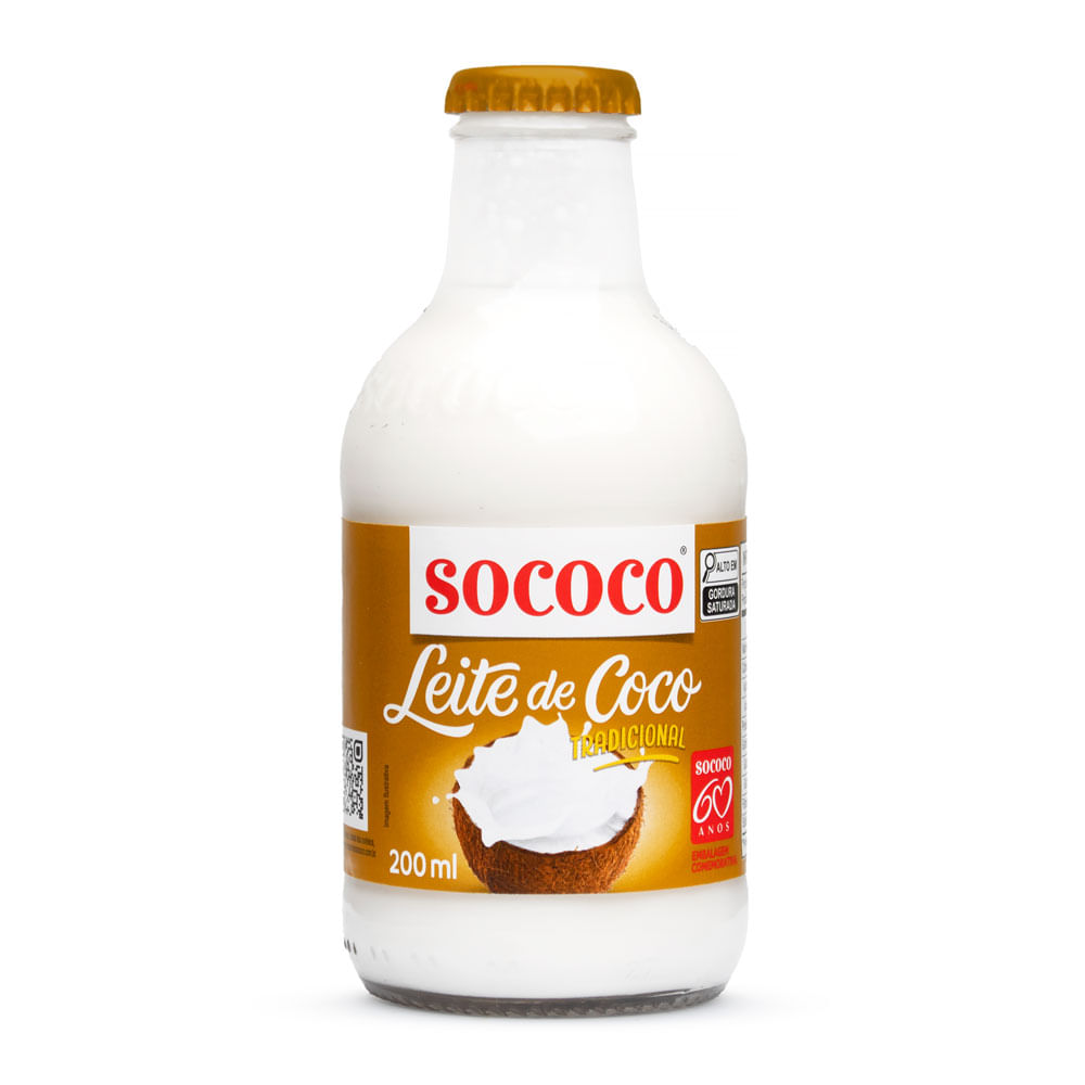 Leite de Coco Sococo 200ml