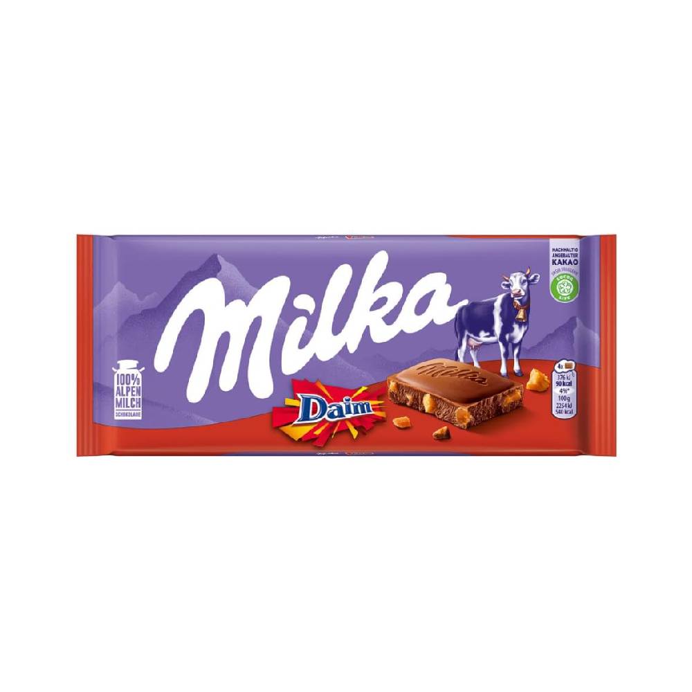Chocolate Milka Daim 90g