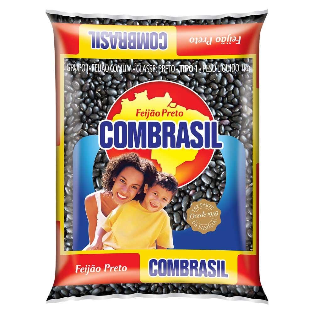 Feijão Preto Combrasil 1kg
