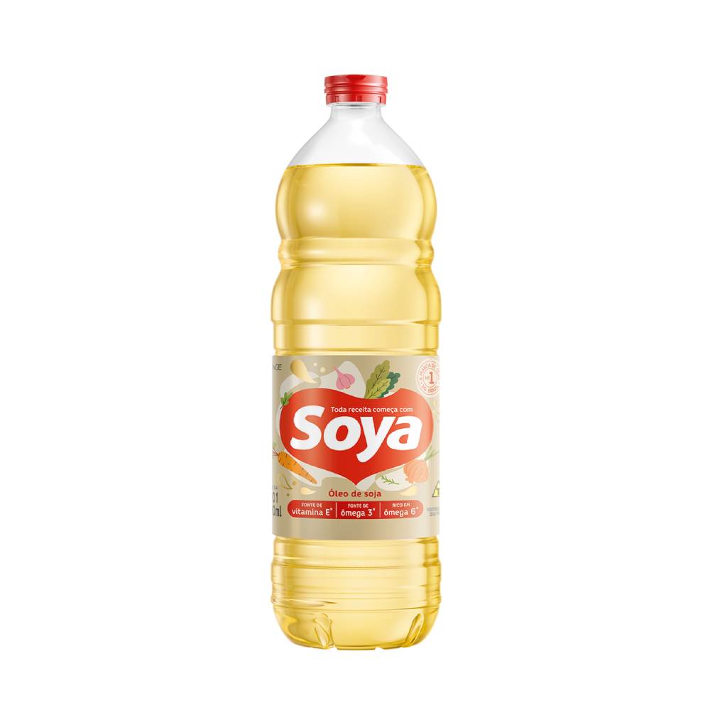 Óleo De Soja Soya 900ml