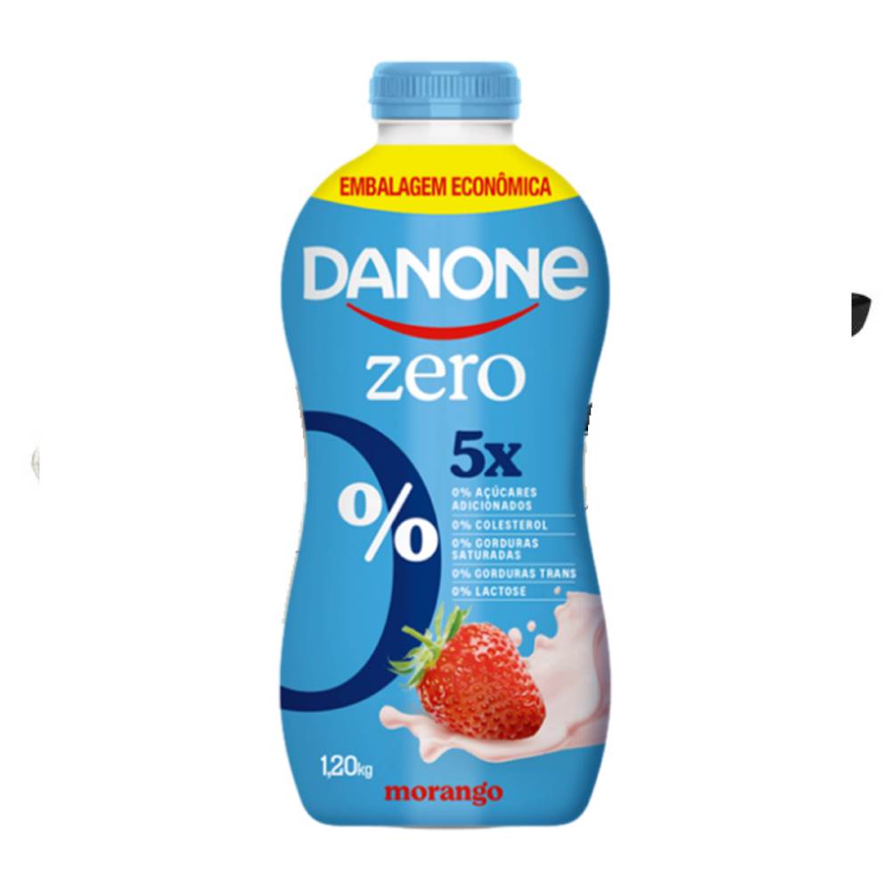 Iogurte Zero Danone Morango 1200g