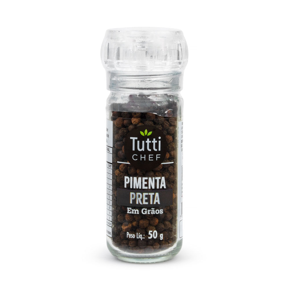 Pimenta Preta Tutti Chef Moedor 50g