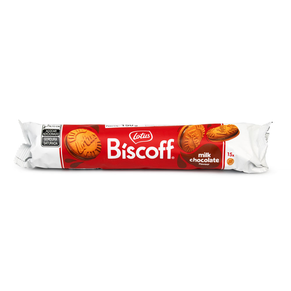 Biscoito Belga Lotus Biscoff Recheado Chocolate 150g