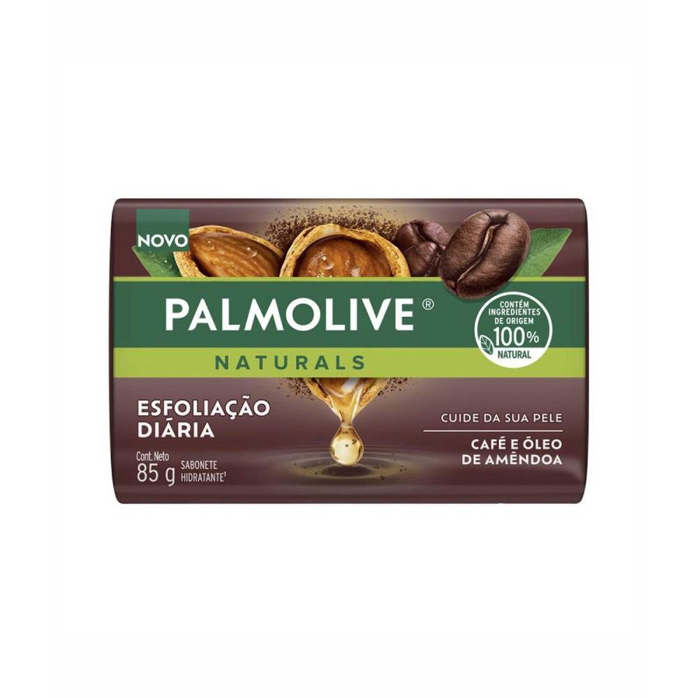 Sabonete Palmolive Café e Óleo de Amêndoas 85g