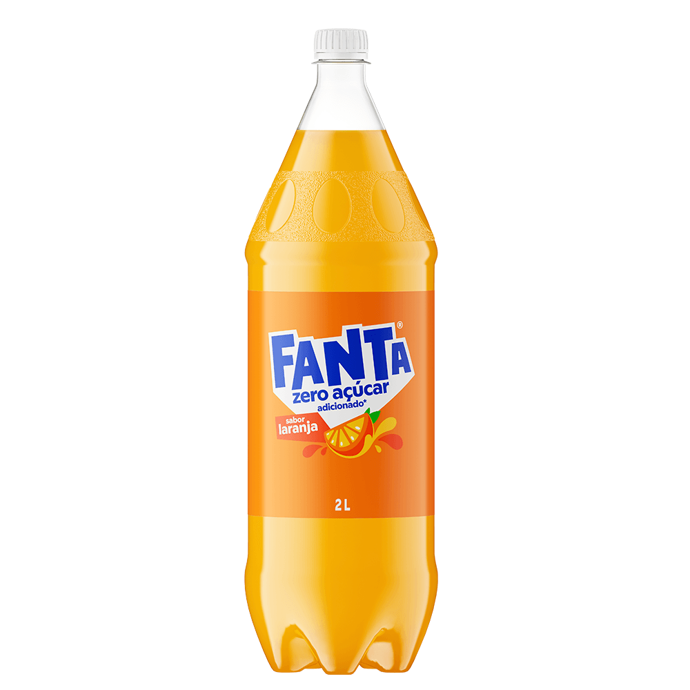 Refrigerante Fanta Laranja Zero Pet 2L