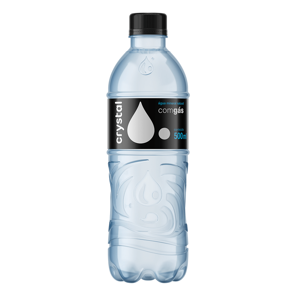 Água Mineral Com Gás Crystal Pet 500ml