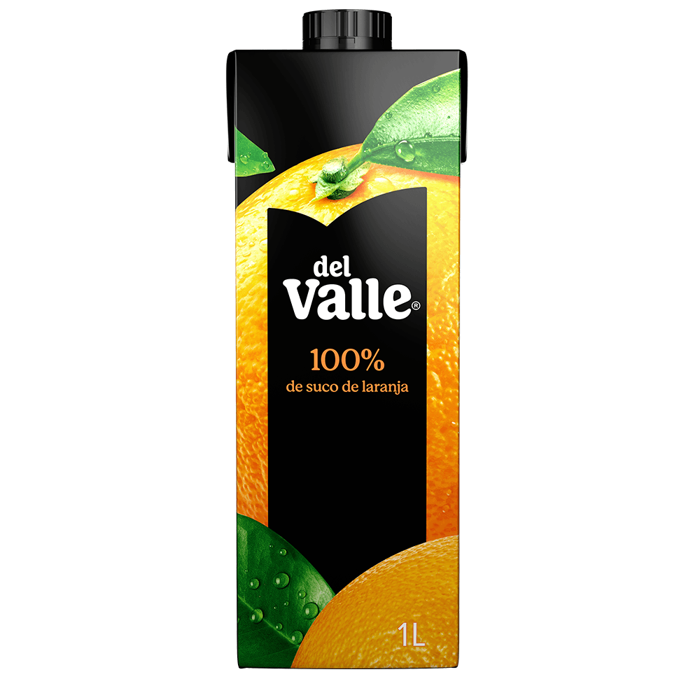Suco Pronto Del Valle 100% Laranja Tetra Pak 1 L