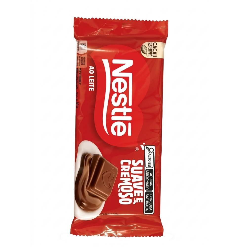 Chocolate Ao Leite Nestlé Classic Tablete 80g