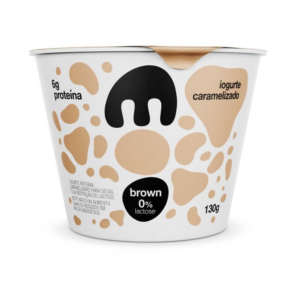 Iogurte Caramelizado 6g Moo Sem Lactose 130g