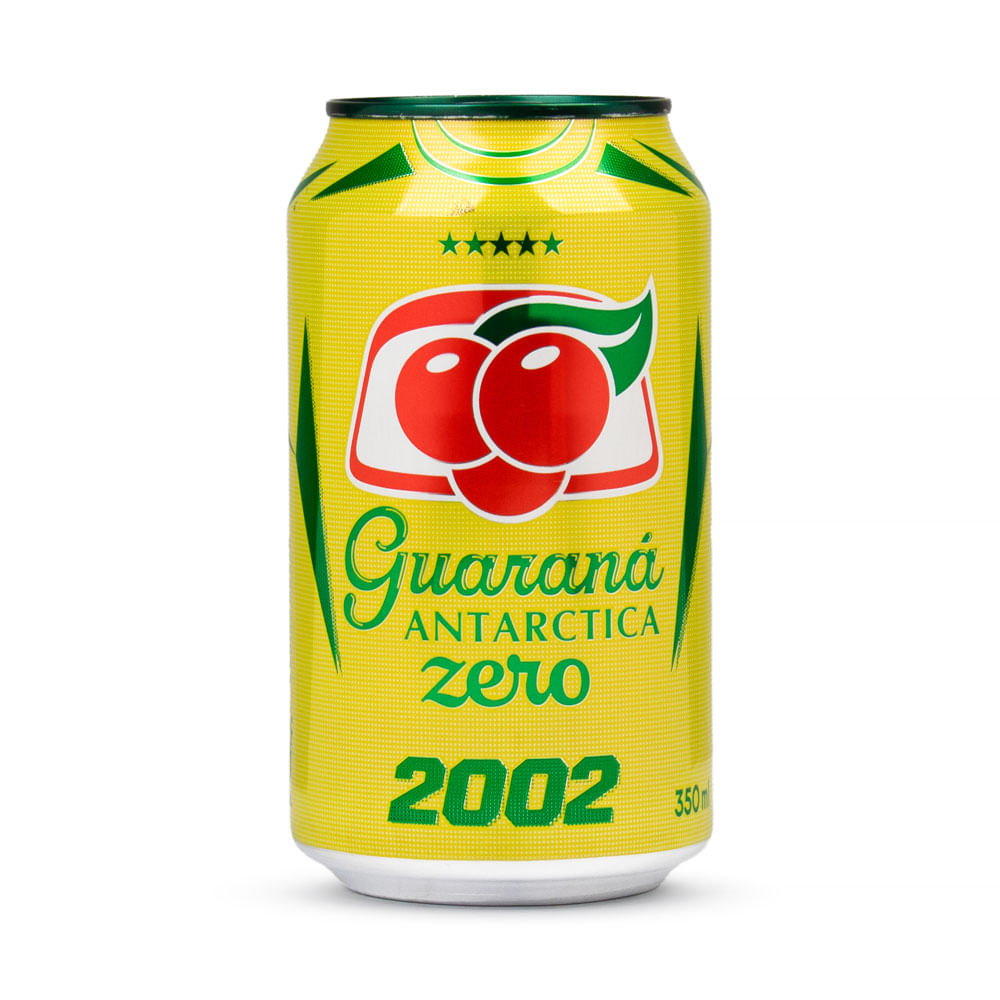 Refrigerante Guaraná Antarctica Zero Lata 350ml