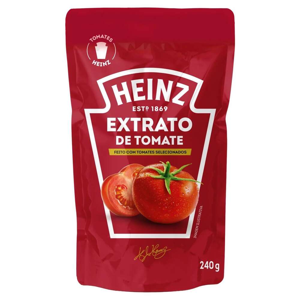 Extrato de Tomate Heinz Sachê 240g