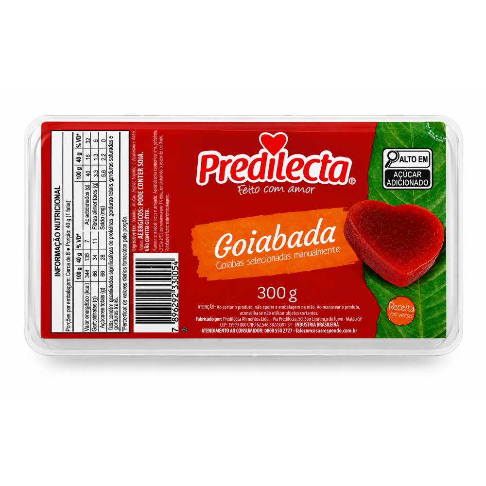 Goiabada Predilecta Tradicional 300 g