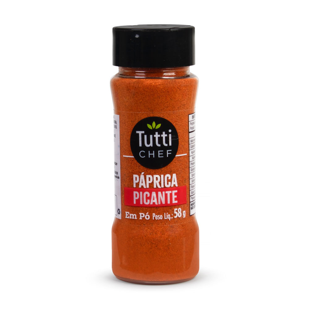Páprica Picante Tutti Chef 58g