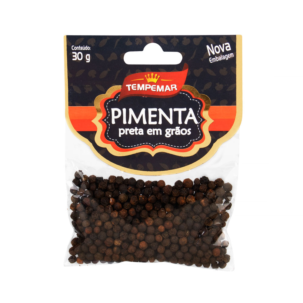 Pimenta Preta em Grão Tempemar 30g