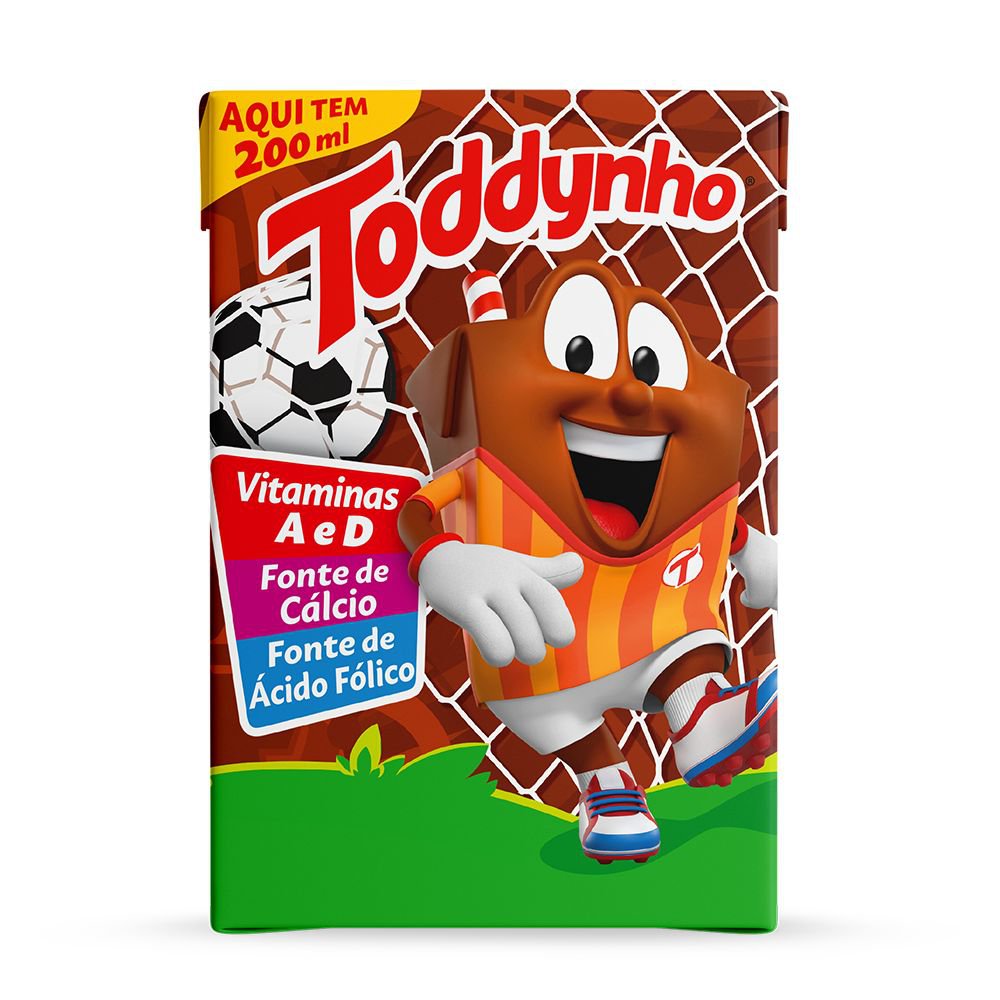 Bebida Láctea Uht Chocolate Toddynho Caixa 200ml