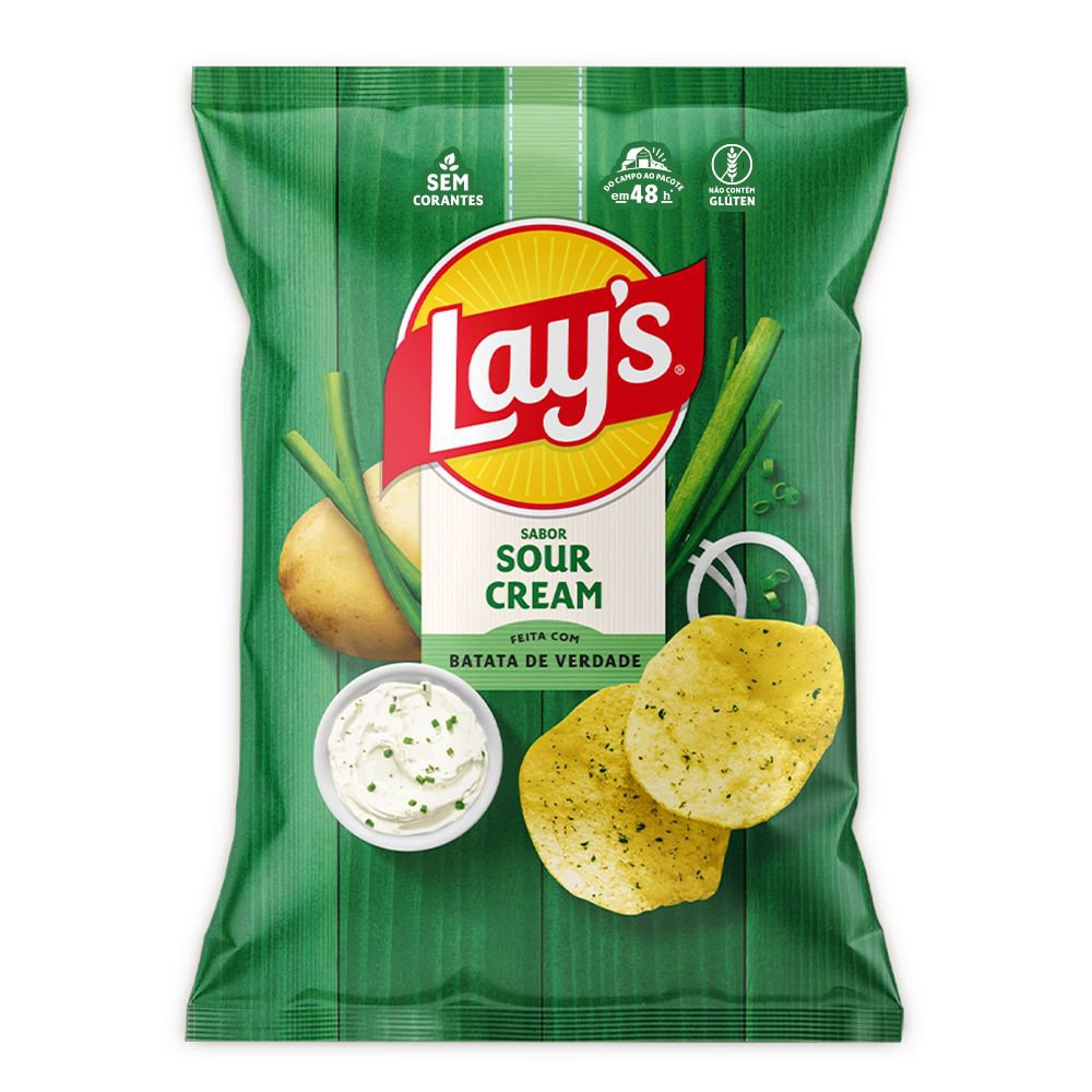 Batata Frita Creme de Cebola Lays 115g