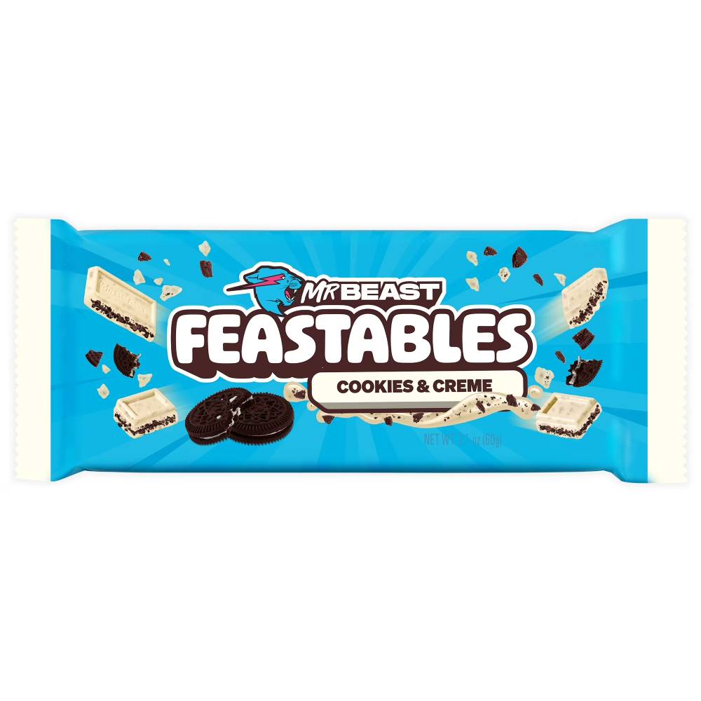 Chocolate Feastables Mr Beast Cookies & Cream 60g