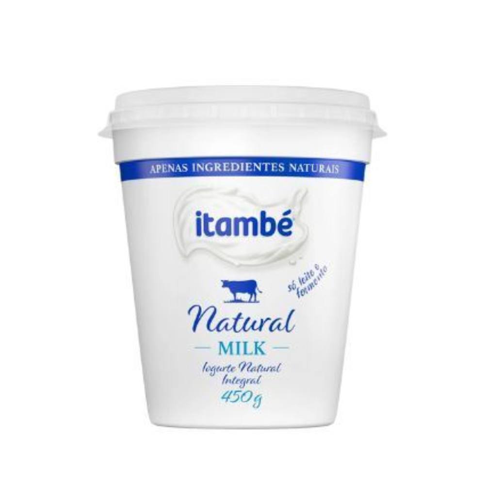 Iogurte Natural Integral Milk Itambé Pote 450g