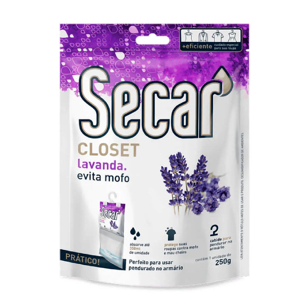 Evita Mofo Secar Closet Lavanda 250g