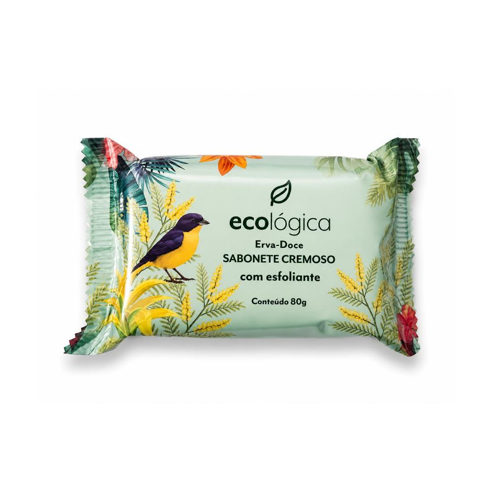 Sabonete Ecológica Erva Doce com Esfoliante 80g