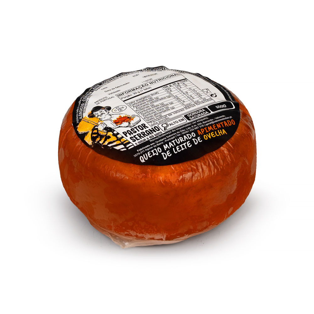 Queijo Português de Ovelha Amanteigado Apimentado 500g