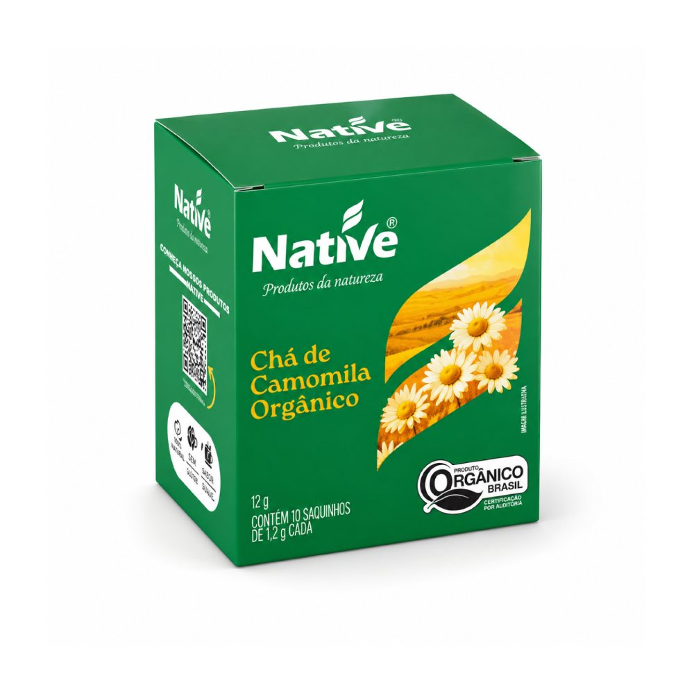 Chá Orgânico Native Camomila 20g